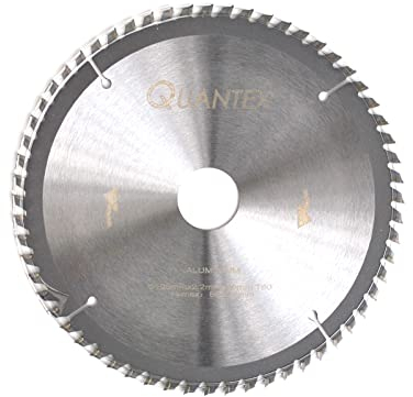 Kreissägeblatt Aluminium Kunststoff NE-Metalle Ø 190mm x 30mm HM 60 Zähne - Diamantschliff - inkl. 4 Reduzierringen.