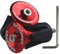 GANOPPER 1 Paar Fahrrad Lenker Ende Stecker MTB Rennrad Fahrrad Aluminium Lenker Griffe hoher Qualität Lenker Cap Stoppern 6 Farben (rot)