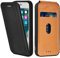 LEAUM Handyhülle Leder für iPhone SE 2022 Hülle, iPhone 7/8/SE 2020 Hülle, Premium Handytasche Flip Schutzhülle für iPhone SE 2022, iPhone SE 2020, iPhone 7 und iPhone 8 Tasche, Schwarz