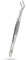 SMI - 16 cm Gebogene Pinzette Anatomisch Rostfrei Edelstahl Hobby Pinzette gezackte Spitze DIY Handwerk