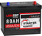 LANGZEIT ASIA Autobatterie 80Ah 12V 650A/EN ASIA Batterie Plus-Pol Rechts 30% mehr Startleistung ersetzt 70Ah 75Ah