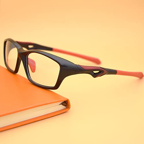 XFAK Herren Sportbrille Sonnenbrille Progressive Multifokale Lesebrillen Photochrome Sonnen Leser Bifokale Lesebrille Verstellbare Bügel (Color : Red, Size : 1.5X)