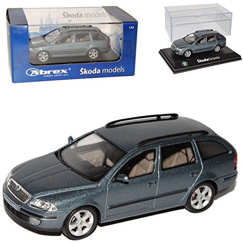 Abrex ?Koda Octavia ii 2 Kombi Combi Graphite Gray Grau Metall 143ab002c 1/43 Modellauto Modell Auto