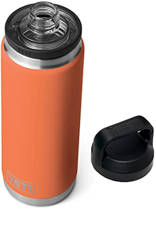 YETI Rambler 750 ml Flasche, vakuumisoliert, Edelstahl mit Trinkverschluss, High Desert Clay