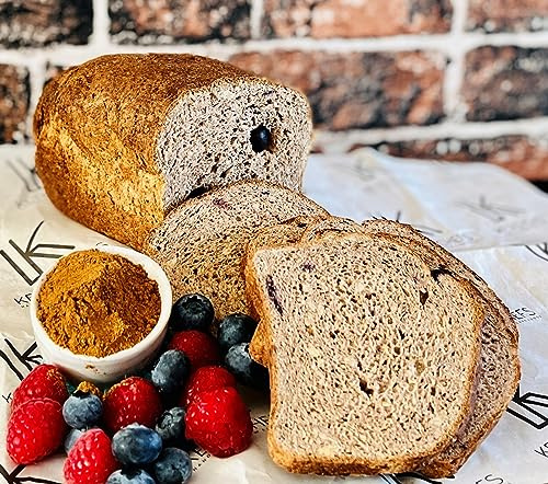 Keto Chefs Freshly Baked Keto Bread Aromatic Spiced Fruit Low Carb Rustic Loaf 600g x 3 Loaves