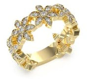 GUESS ANEL, AÇO, Silber