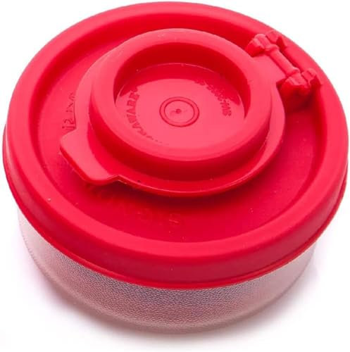 2Pcs Red Small Salt And Pepper Shakers For On The Go - Mini Shaker Set For Salt And Pepper With Lid To Take With You - Perfect For Travel, Camping And To-Go 40G, Salt Shakers, Salt and Pepper