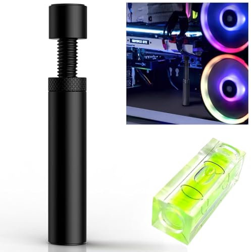 Grafikkarten Halterung, Gpu Holder, Höhenverstellbare Gpu Stütze Schwarz Grafikkarten Halterung Grafikkarten Stütze Gpu Halterung Stabile Stütze Inklusive Mutternsicherun