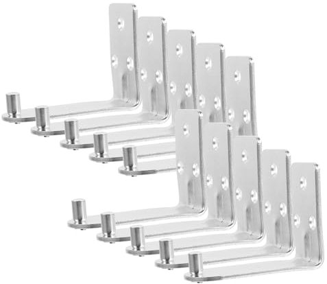 WOONEKY 10stücke Teiliges Feuerlöscher-wandhalterungsset Aus Verzinktem Metall Robuste Rostfreie Halterung Für Feuerlöscherbefestigung Zuhause Einfache Wandmontage Langlebig Und Praktisch