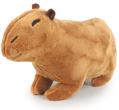 Aurasky Capybara Peluche Simulación, 30cm Carpincho Peluche Juguete de Suave Muñeco Plush Dolls, Conejillo De Indias Peluche Decoración Regalos de Muñecas para Niños