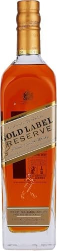 Johnnie Walker Double Black Label | Blended Scotch Whisky | 40% vol | Enjoy Neat or in Drinks | Iconic Scottish (Gold Label 70cl)