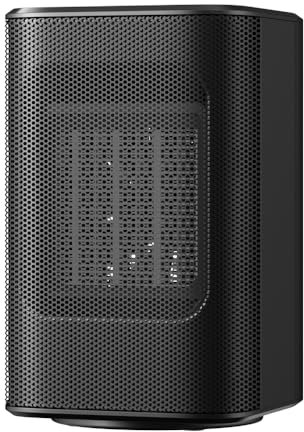 Mini Chauffage Electrique, chauffage d'appoint, chauffage soufflant, radiateur soufflant, 700/1000W, PTC Mini Chauffage Oscillation à 45°, Chaleur rapide en 3 secondes, 45 degrés, Space Heater