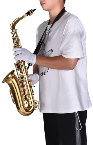 Saxofon, E Flat 802 Nycklar med Väska, Handskar, Nackrem, Borste, Mute Altsaxofon Tenorsaxofon för Enstaka Framföranden, Ensemble, Fest eller Scen (1)