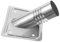 TIDTALEO Stainless Steel Broom Handle Adapter Screw Mop Connector Garden Broom Handle Link Extension DIY