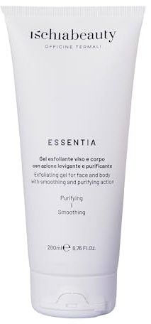 Ischia Beauty Peeling-Gel für Gesicht und Körper mit glättender und reinigender Wirkung, 200 ml