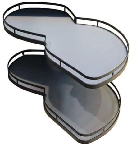 Eckauszug für Küchenschränke, Küchenaufbewahrung, offen gelassen, grauer Frisbee-Ausziehkorb für Eckschränke – Zubehör für Eckschränke, 900 mm drehbarer Eckschrank, Küchenschrank-Auszug, Renovierung