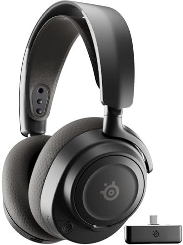 SteelSeries Arctis Nova 7X Wireless Gen 2 - Xbox Headset - Gaming Headset - Mobile App Control - 50+ HR with Fast Charge - Compatible with Xbox PC, Switch & More - Mixable 2.4GHz/Bluetooth - Black