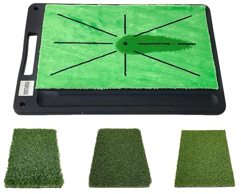 Golf Mat For Outdoor Exercise - Training Grass Underlay - Training Mat With Swing Feedback - For And Women With Swing Feedback Outside And Inside