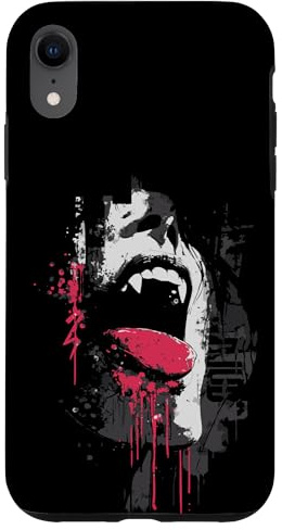 Vampire Fangs Case for iPhone XR