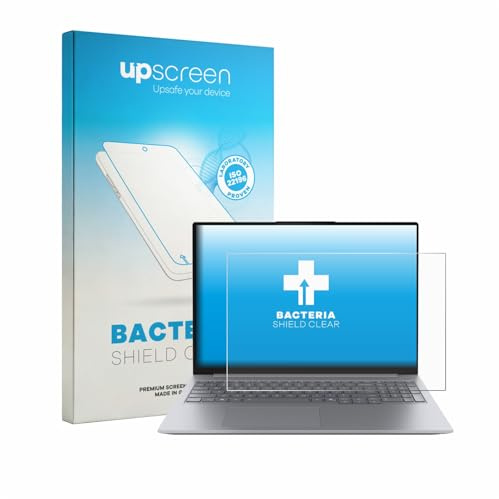 upscreen Antibakterielle Schutzfolie für Lenovo ThinkBook 16 Gen 9 Klare Displayschutz-Folie