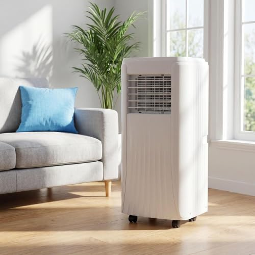 Portable Air Conditioner Cooling Fan with Dehumidifier and Remote Control for Home Office Room Quiet 3-in-1 Air Cooler All Seasons, 7000 BTU, 7000 BTU