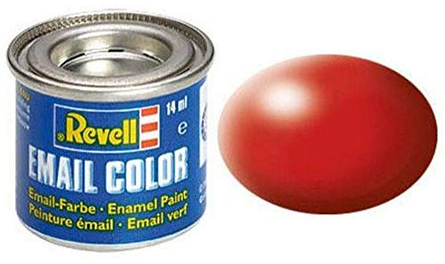 Revell 32330 Feuerrot, seidenmatt, rot, 14 ml (1er Pack)