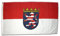 Flagge Deutschland Hessen - 60 x 90 cm