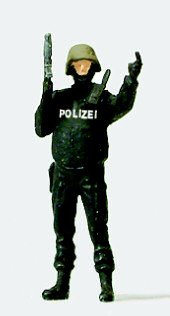 Preiser 28088 SEK-Einsatzbeamter Exklusivausführung Spur H0 1/87