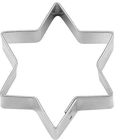 Städter Ausstecher Stern 11,5 cm / H 2,5 cm 6-zackig
