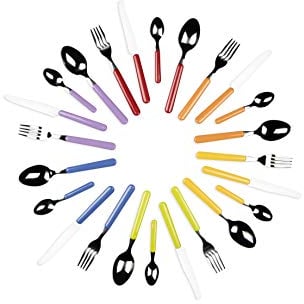 Color life Ménagère 24 pièces Fashion Multicolore