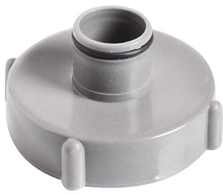 poolomio® Adapter für Saugschlauch 32 mm | Saugschlauchadapter zur Verbindung von Bodensauger/Poolsauger mit Filteranlage | kompatibel mit allen Intex Pools und Intex und Bestway Wasserhähnen ab 2013