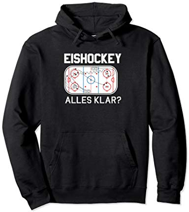 Eishockey Spielfeld Taktik Hockey Eisstadion Eishalle Pullover Hoodie
