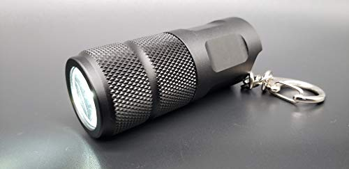 Vortex KC1 Lampe de poche en aluminium avec flash et SOS 130 lumens Batterie au lithium CR2 Noir