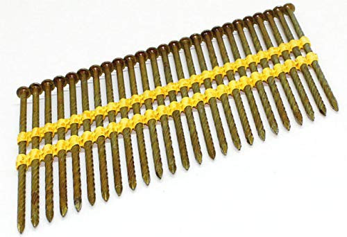 2.8 x 50mm Ring Galv 21 Degree Plastic Collated Pneumatic Framing Nails 3000 Per Box