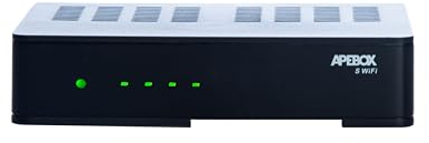APEBOX S WiFi, DVB-S2 Full HD Satellite Receiver FTA H264, WiFi intégré, USB 2.0 et Youtube, Un Excellent récepteur avec des caractéristiques exceptionnelles. Saisissez l'instant!