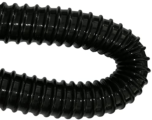 Fa.ars Abwasserschlauch schwarz 1 m / 38 mm Spiralschlauch Wohnwagen Teichpumpe Wohnmobil Teich