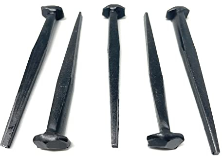 Metal Magery Chiodi a testa battuta da 7,6 cm decorativi a testa di rosa anticata QTY: 25