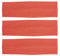 MapofBeauty 3 Pack Yoga Headbands Stretchy Cotton Kopf Bande Hairwarp Sport Laufen Exercise Gym (Orange)