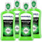 4 x Mentadent Mundwasser Aktiver Schutz 5 x Minze mit antibakterieller und alkoholfreier CPC-Technologie - 4 Flaschen à 400 ml