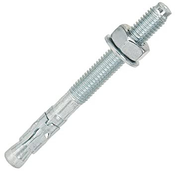 Isolbau Bolzenanker - Schwerlastanker aus verzinktem Stahl mit ETA Zulassung, Option 7 - M10 x 100 mm, fixierbare Dicke: 30 mm - 1 Stück