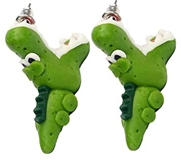 Ohrstecker Tier Tier 3D Ohrringe Ohrringe Piercing Cartoon Ohren Schöne Ohrstecker Beißende Ohrstecker Damen Ohrstecker Silber 925 Klein für Damen