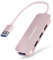MEANHIGH Hub USB de 4 puertos para portátil USB 3.0, USB 2.0 multipuerto USB expansor dongle para MacBook, Surface Pro, XPS, PC, unidad flash, disco duro móvil