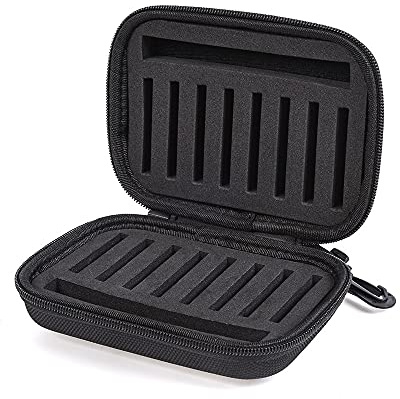 Conskyee Soft Plastic Bait Storage Bag,Fishing Fly Lure & Spinner Bait Organizer Leader Wallet Tackle Binder Bag