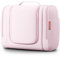 Trousse de Toilette XXL pour Homme et Femme [Design 2025] – 9L de Rangement avec Crochet à Suspendre – Idéal comme Vanity de Voyage, Trousse Maquillage, Vanity Femme (Rose)