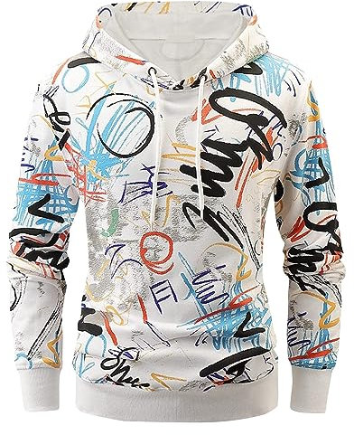 Oversized Tshirt Herren Strickjacken Für Herren Kapuzenpullover Herren Funktionsshirt Herren Compression Shirt Herren Poloshirt Tshirt Herren Sweatshirt Herren Poloshirt Herren Kurzarm（4-White,6XL）