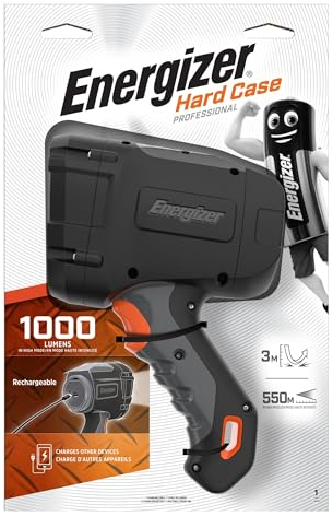 Energizer Projecteur Rechargeable Hardcase Hybrid Pro Sportlight Lampe D'Atelier, De Poche