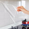 Clear Wall Protector Contact Paper Sticky Back Plastic Self Adhesive Vinyl Film Oil Proof Waterproof Book Covering Sticker Removable Heat Resistant Transparent Wallpaper for Kitchen Cupboard Furniture