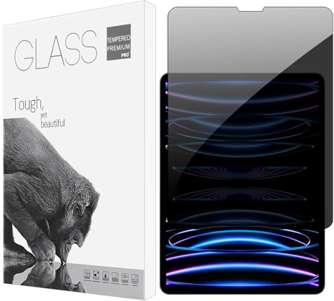 Displayschutzfolie für iPad Pro 11 Zoll (4/3/2. Generation) Tablet Sichtschutz 9H