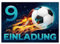 Minkocards 12 Einladungskarten 9. Kindergeburtstag Junge Fussball Einladungen neunte Jungsgeburtstag Fußball