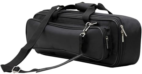 Tragbare und vielseitige Flöten-Tasche mit 16 und 17 Löchern, Handtasche, Tragetasche, Schultertaschen zum Tragen Ihres Instruments mit einfacher Flötentasche